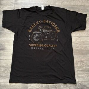 Harley-Davidson Black Short Sleeve Tee